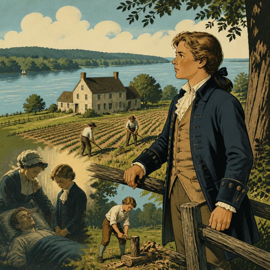 Cover art for The Year Ferry Farm Made George Washington Grow Up