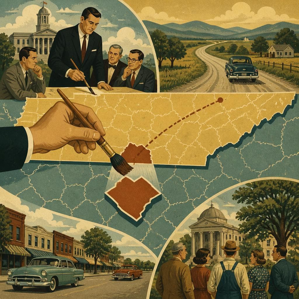 Cover art for When Tennessee Drew Coffee County Into Being