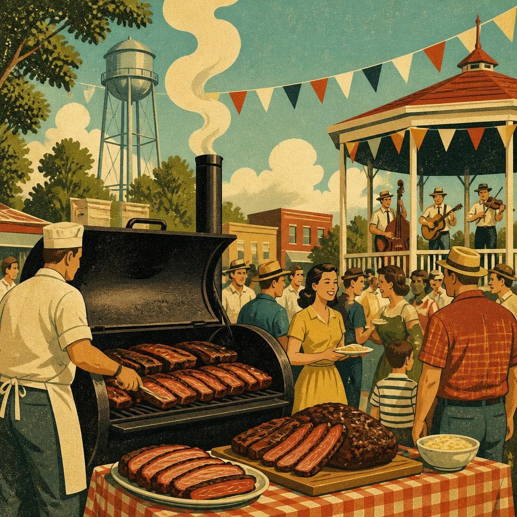 Cover art for Where Ville Platte Throws a Party for Smoked Meat