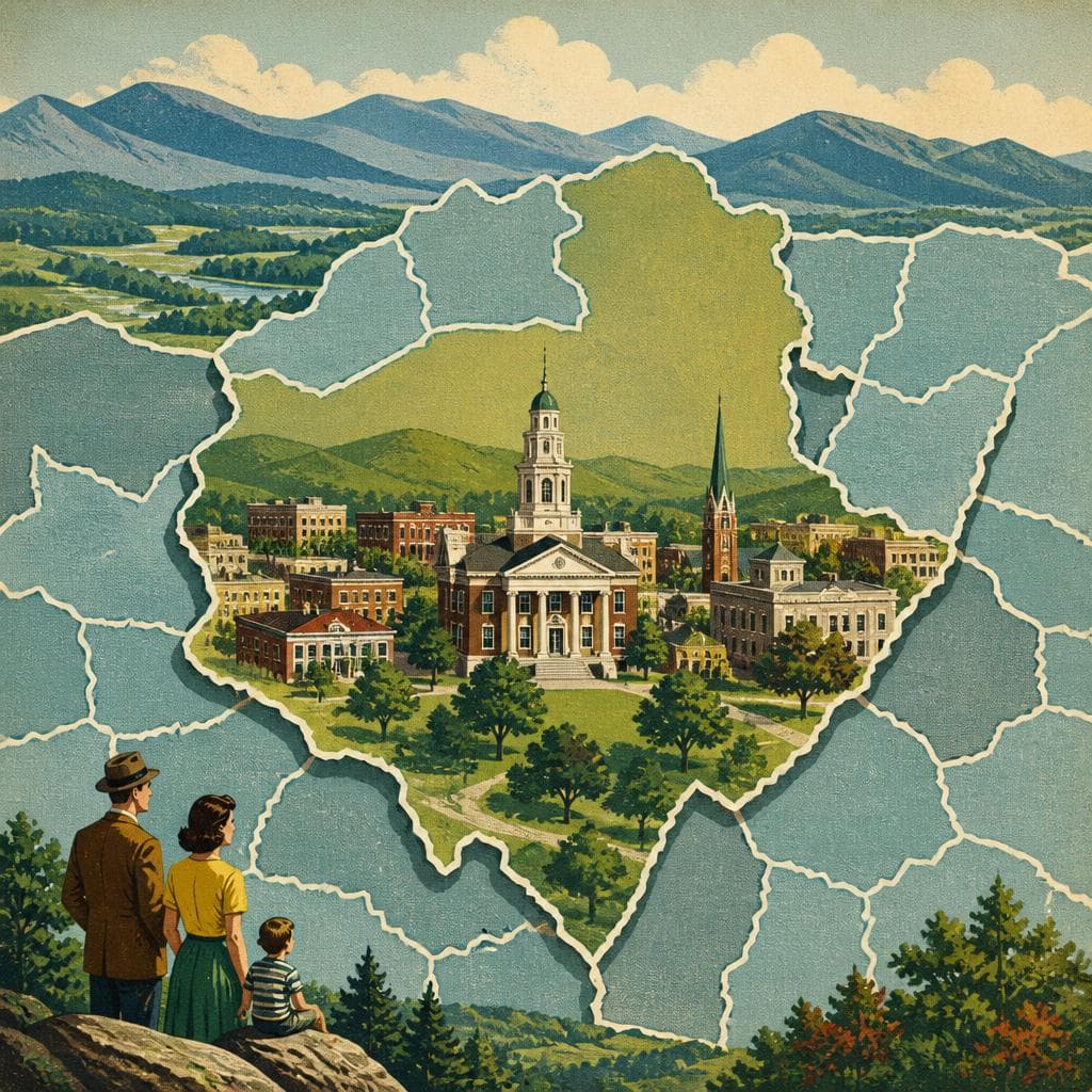 Cover art for A County Seat Inside the County It Left
