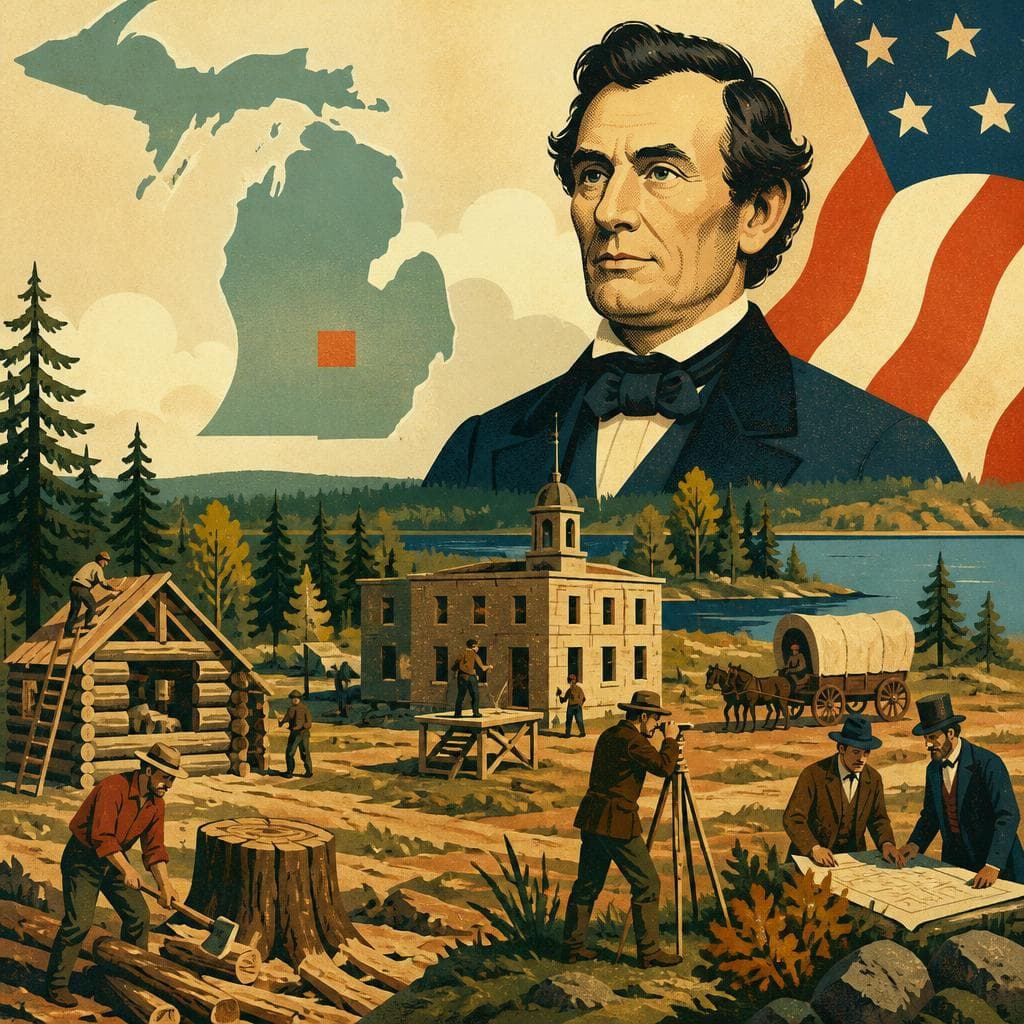 Cover art for When Michigan Named a County for a Man Not Yet President