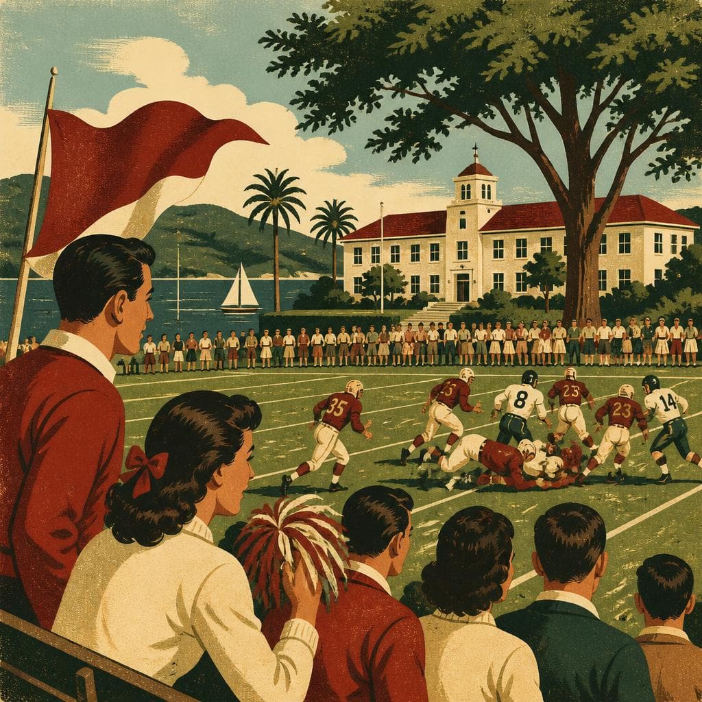 Cover art for Where School Spirit Took the Field