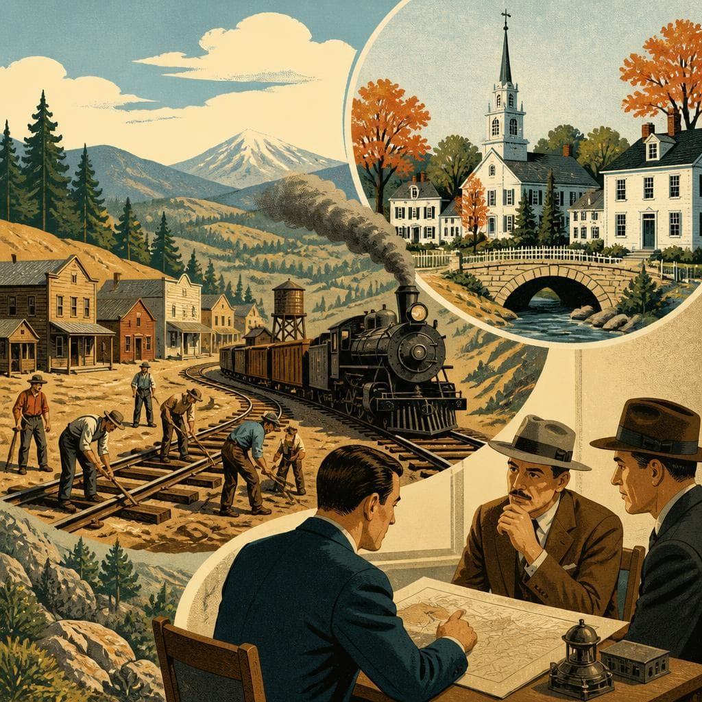 Cover art for How a Railroad Town Got a New England Name
