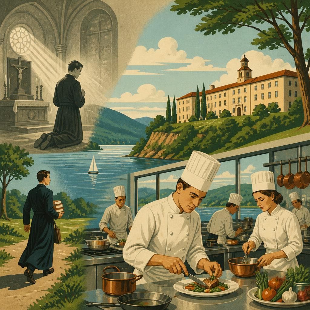 Cover art for From Novitiate to Chef School on the Hudson