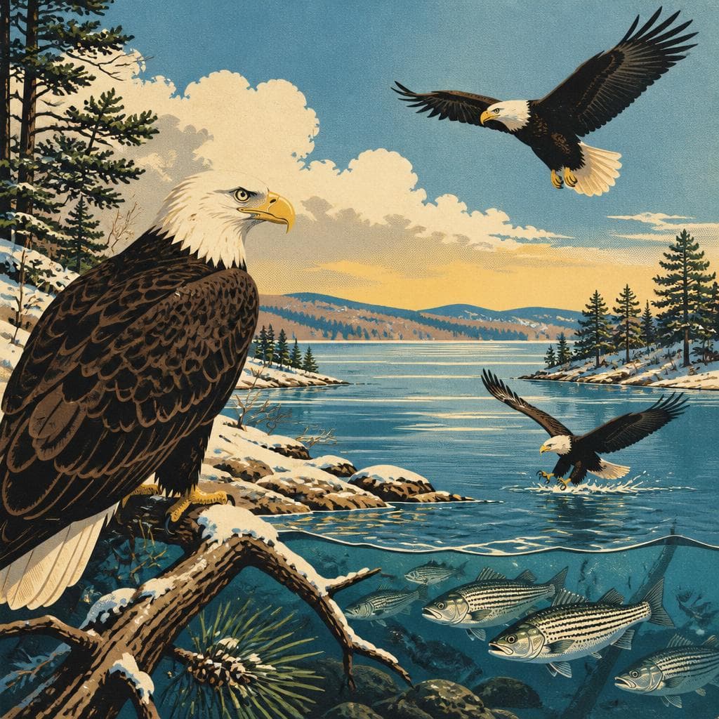Cover art for Where Winter Eagles Find Room at DeGray