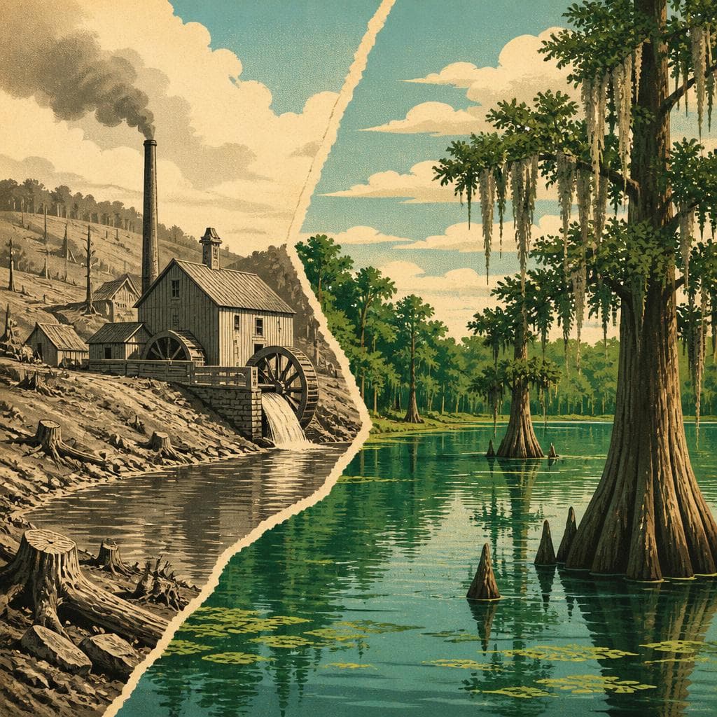 Cover art for Where a Working Mill Became a Cypress Dream