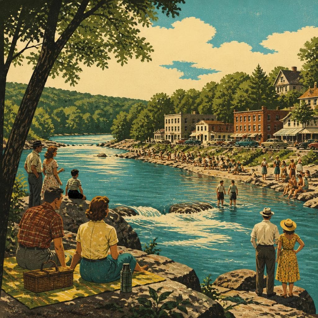 Cover art for Before the Kayaks, the River Drew the Crowd
