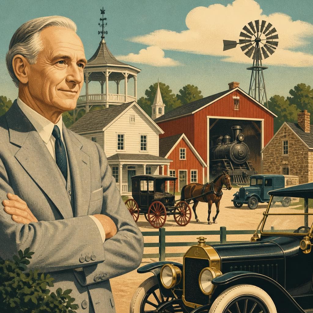Cover art for Where Henry Ford Parked the Past
