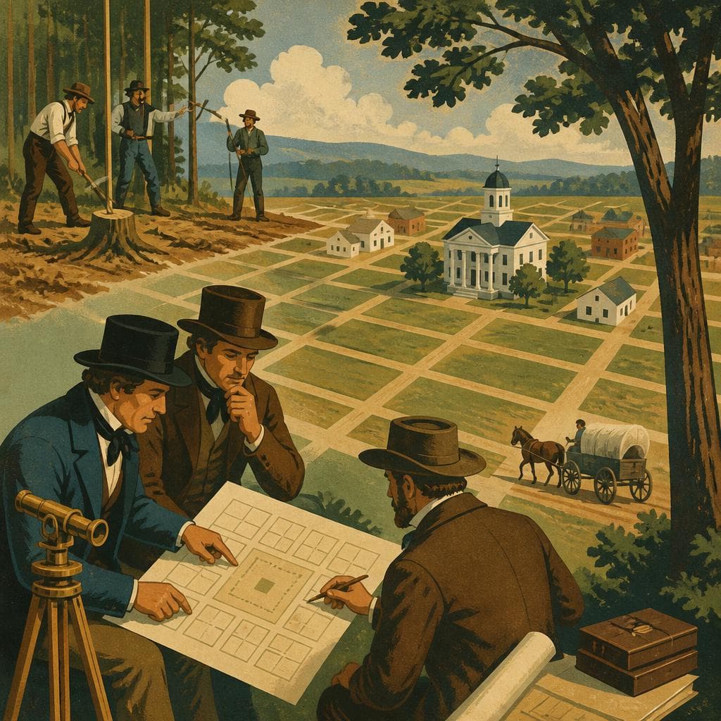 Cover art for A County Seat Takes Shape