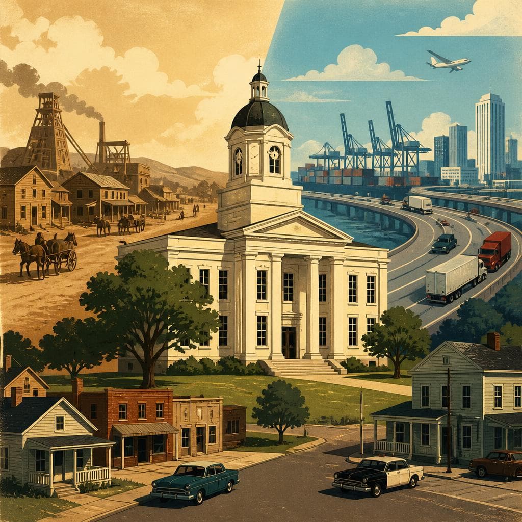 Cover art for When the Courthouse Outlasted the Boom