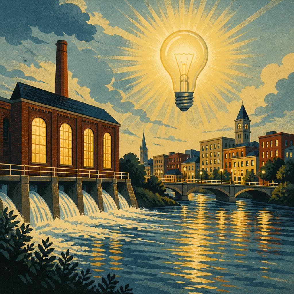 Cover art for When the Fox River Lit Appleton
