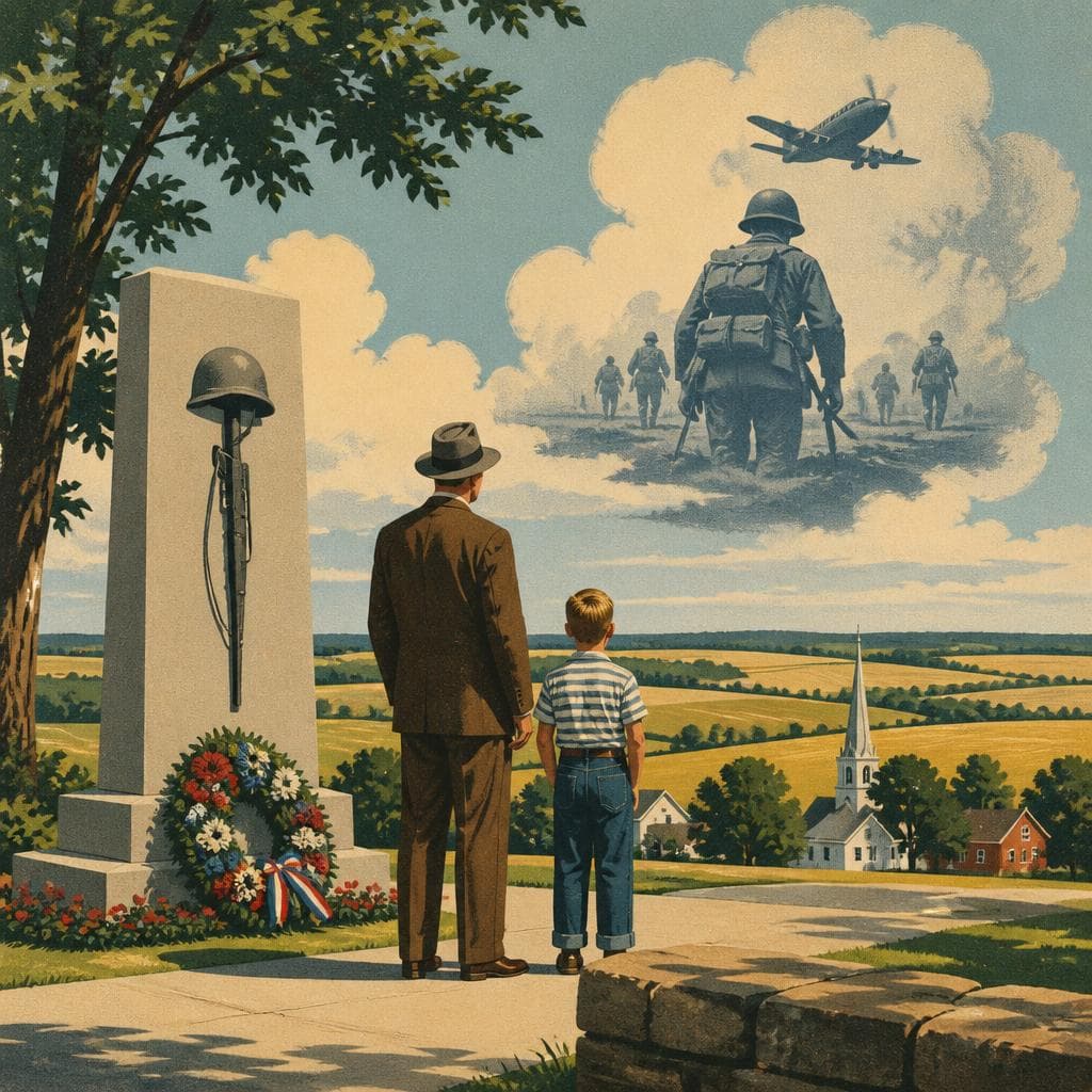 Cover art for A War Hero’s Name on Quiet Iowa Ground