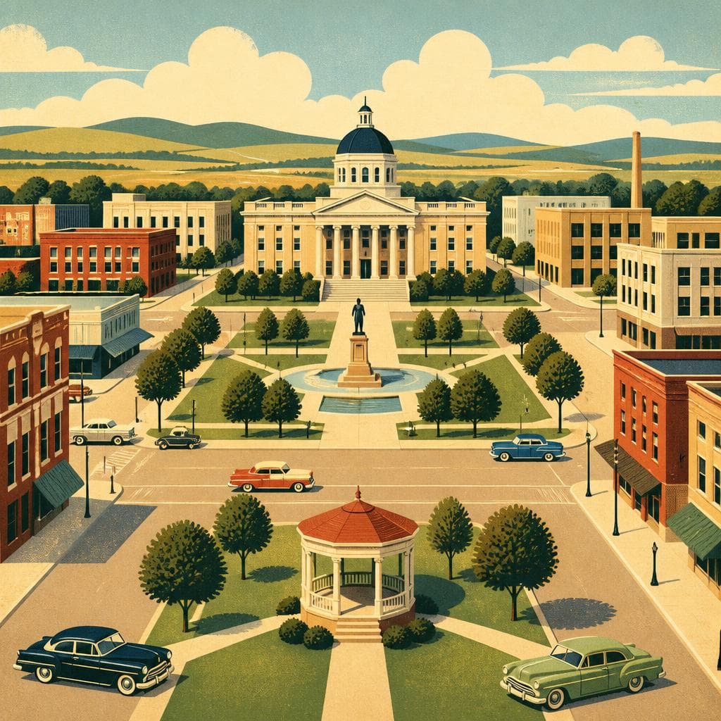 Cover art for A Town Drawn to Be the County Seat