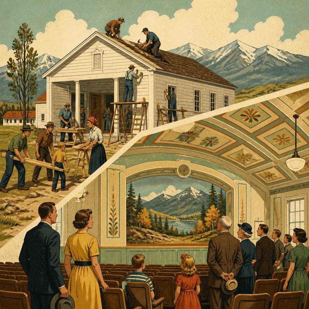 Cover art for A Hall Built by Many Hands