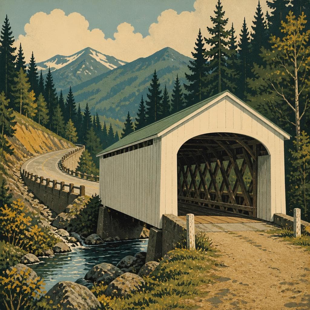 Cover art for When the Road Moved On, the Bridge Stayed