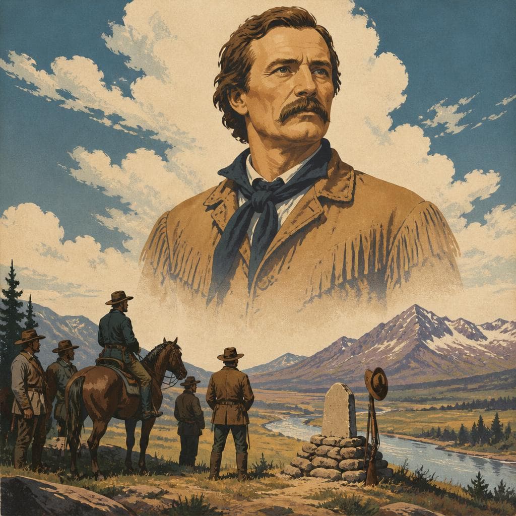 Cover art for The Man Behind the County Name
