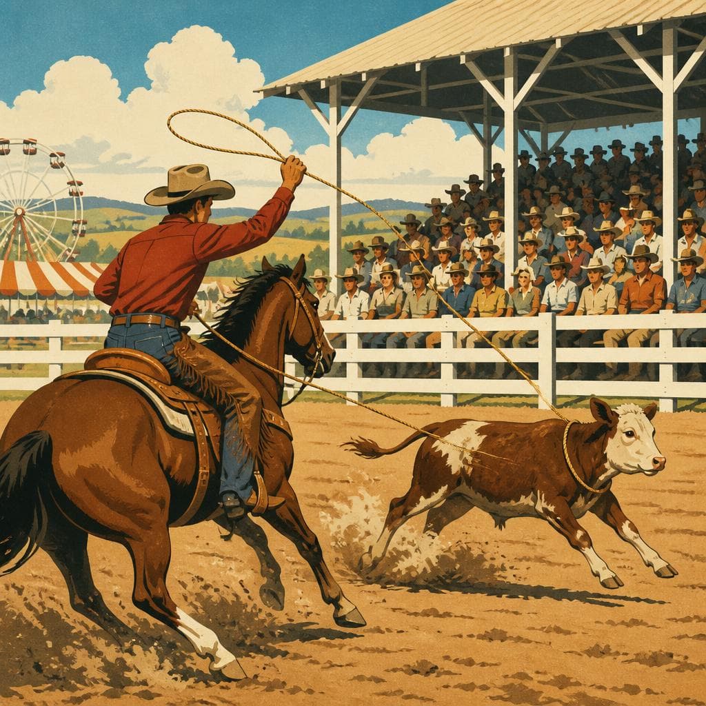 Cover art for Where Ranch Work Meets the Grandstand