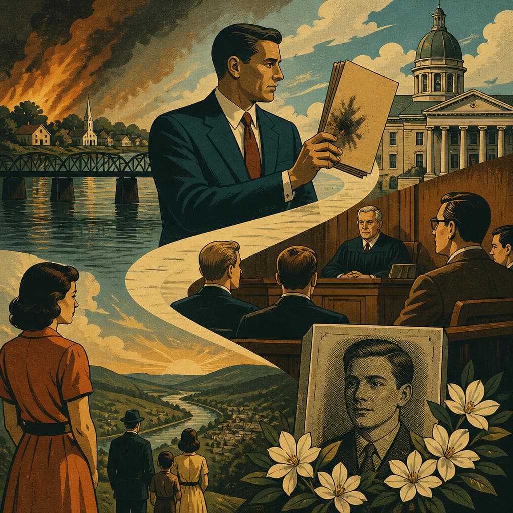 Cover art for The Case That Kept Burning After Carrollton