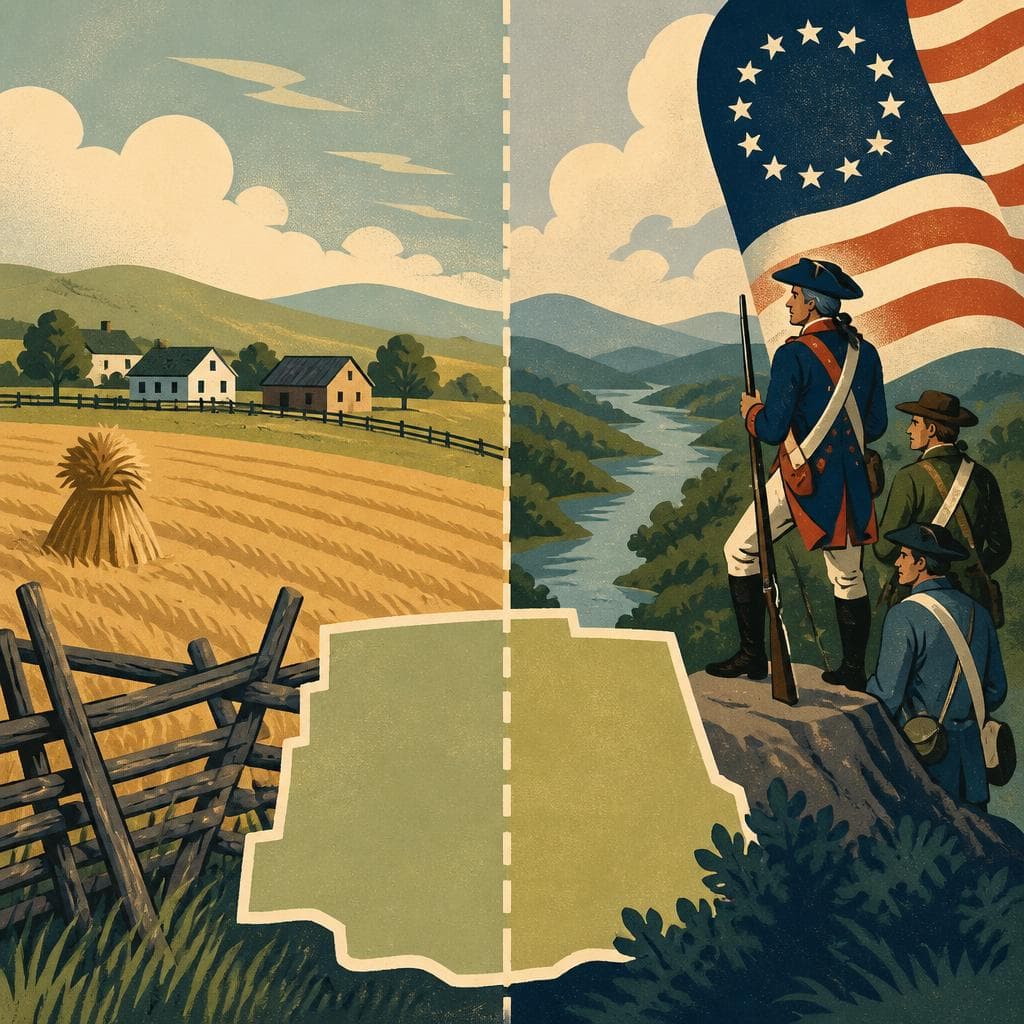 Cover art for A County Line and a Revolutionary Name