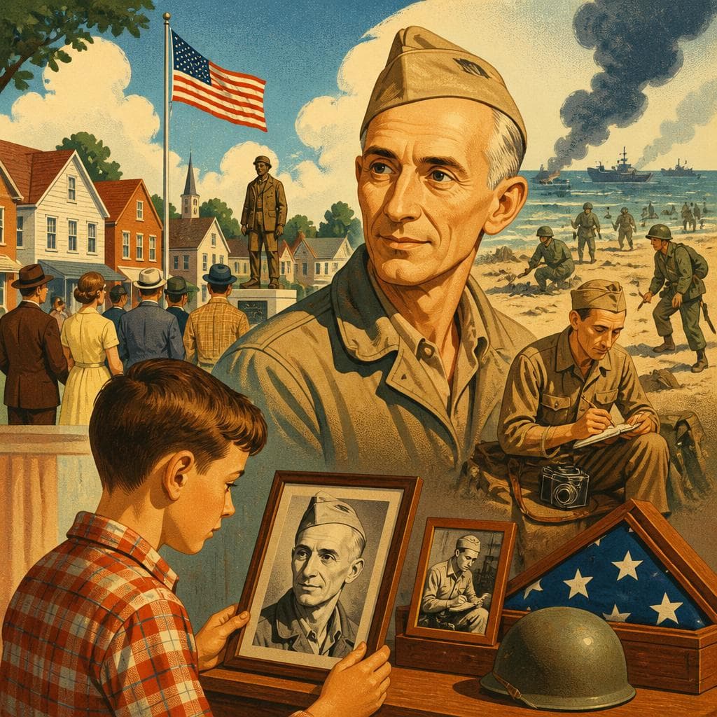 Cover art for How Dana Brought Ernie Pyle Home