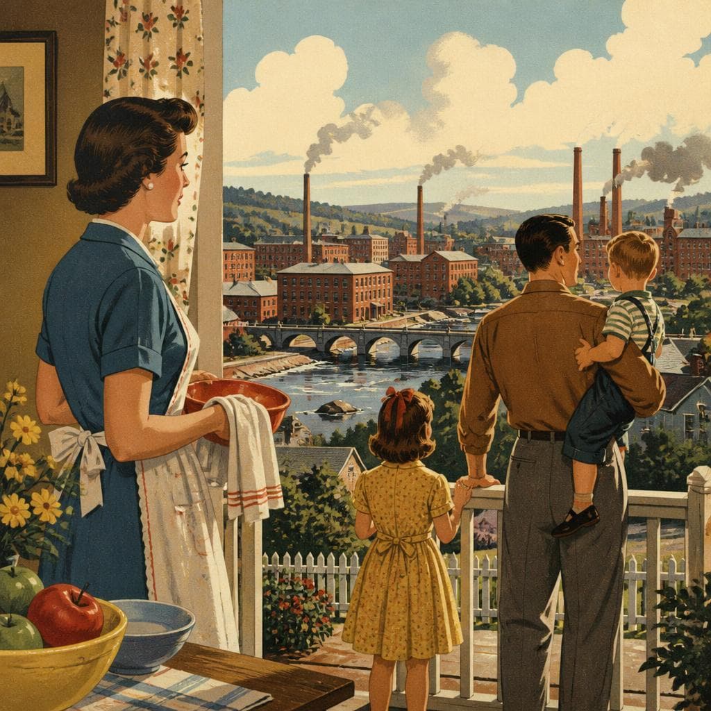Cover art for The House Behind the Mill Town