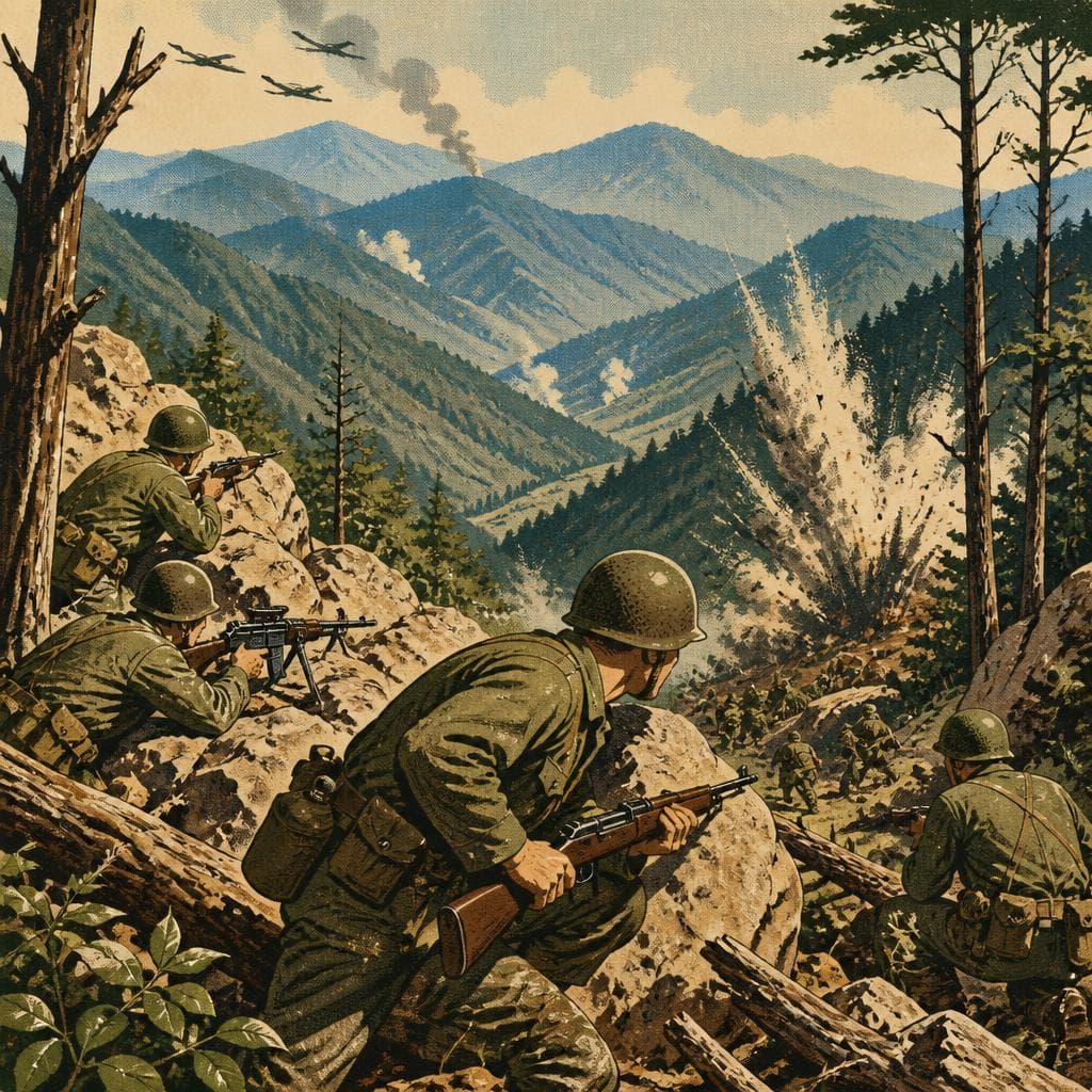 Cover art for When the Hills Held the Line at Camp Wildcat