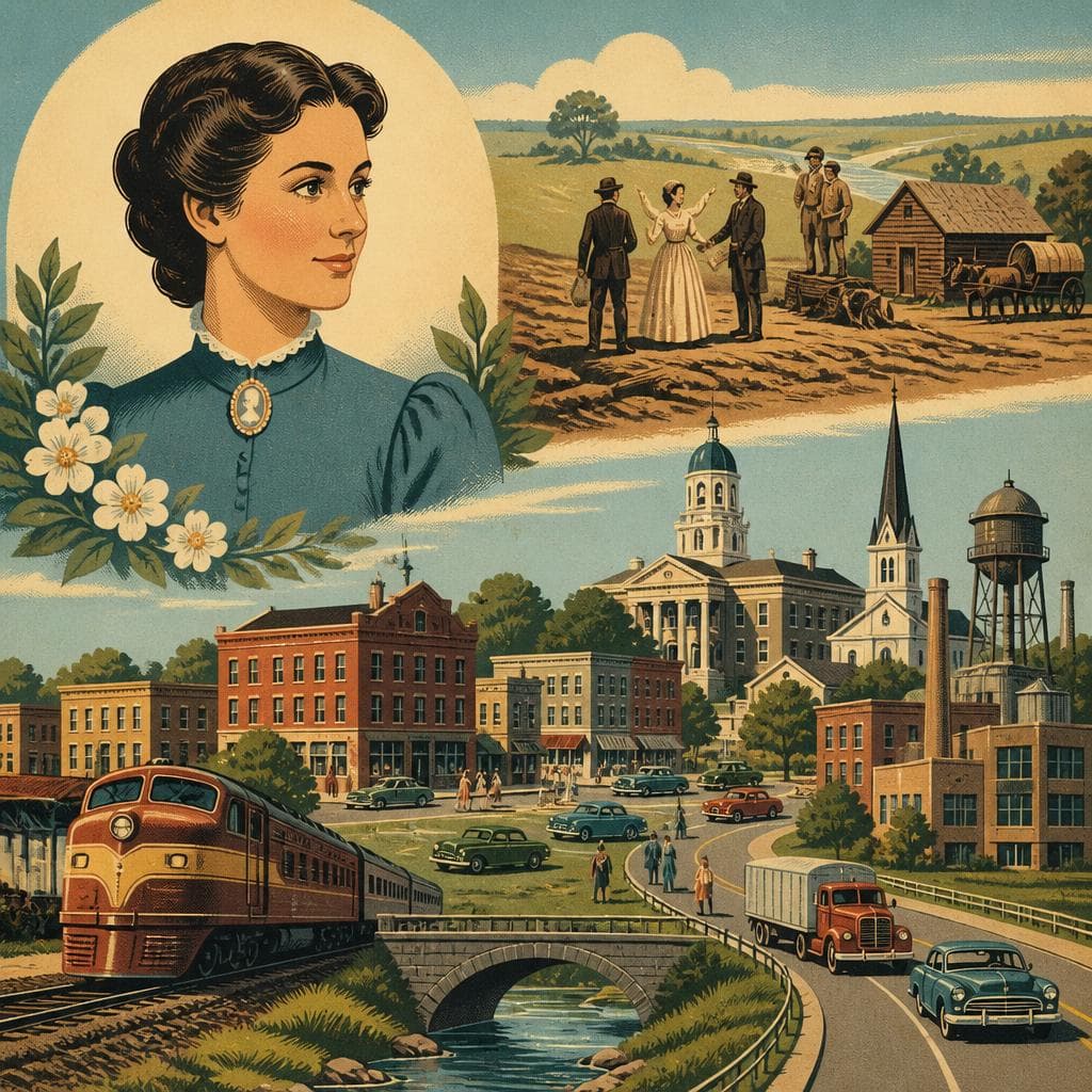 Cover art for A Town Named for Elizabeth