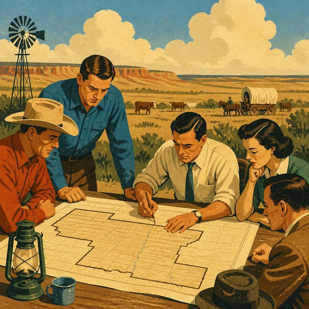 Cover art for When Statehood Redrew Beckham County