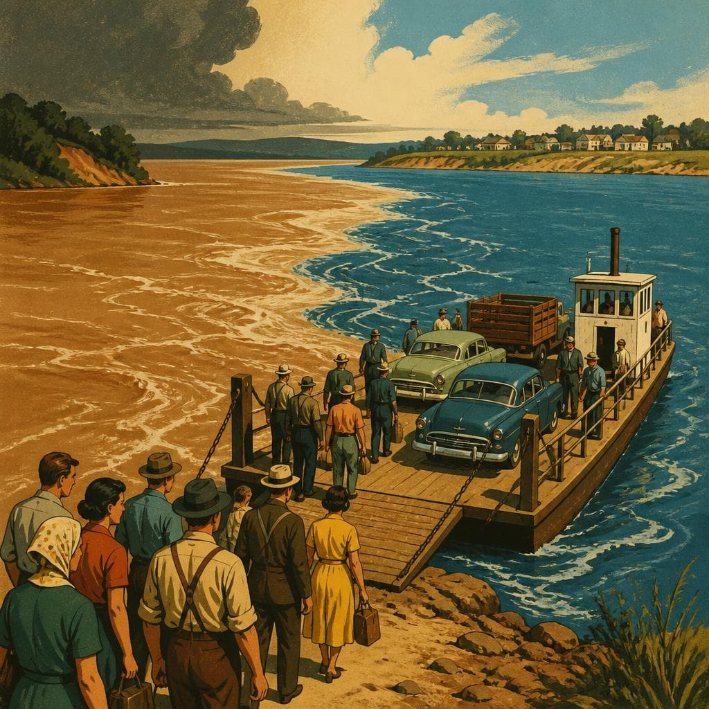 Cover art for Where the Rivers Met, Everyone Had to Cross