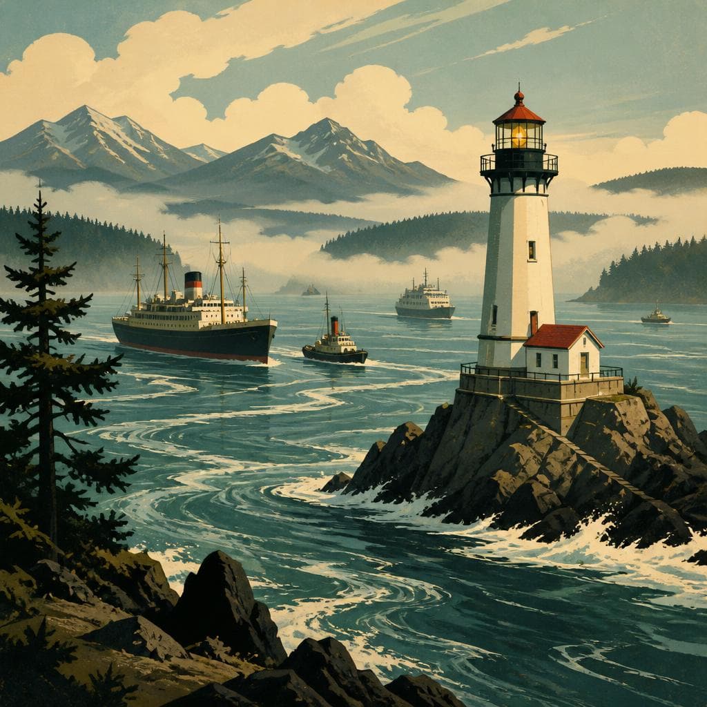 Cover art for Where Haro Strait Demanded a Light