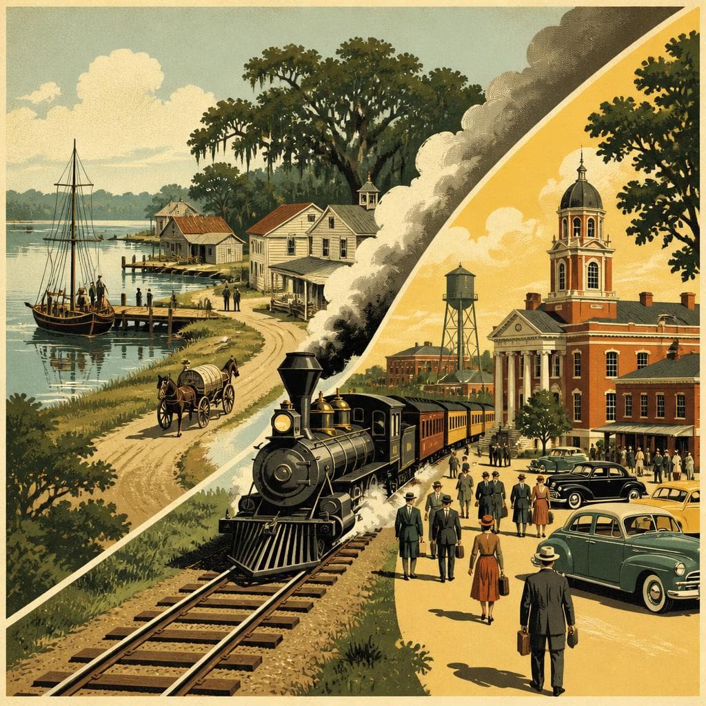 Cover art for When the Railroad Chose the County Seat