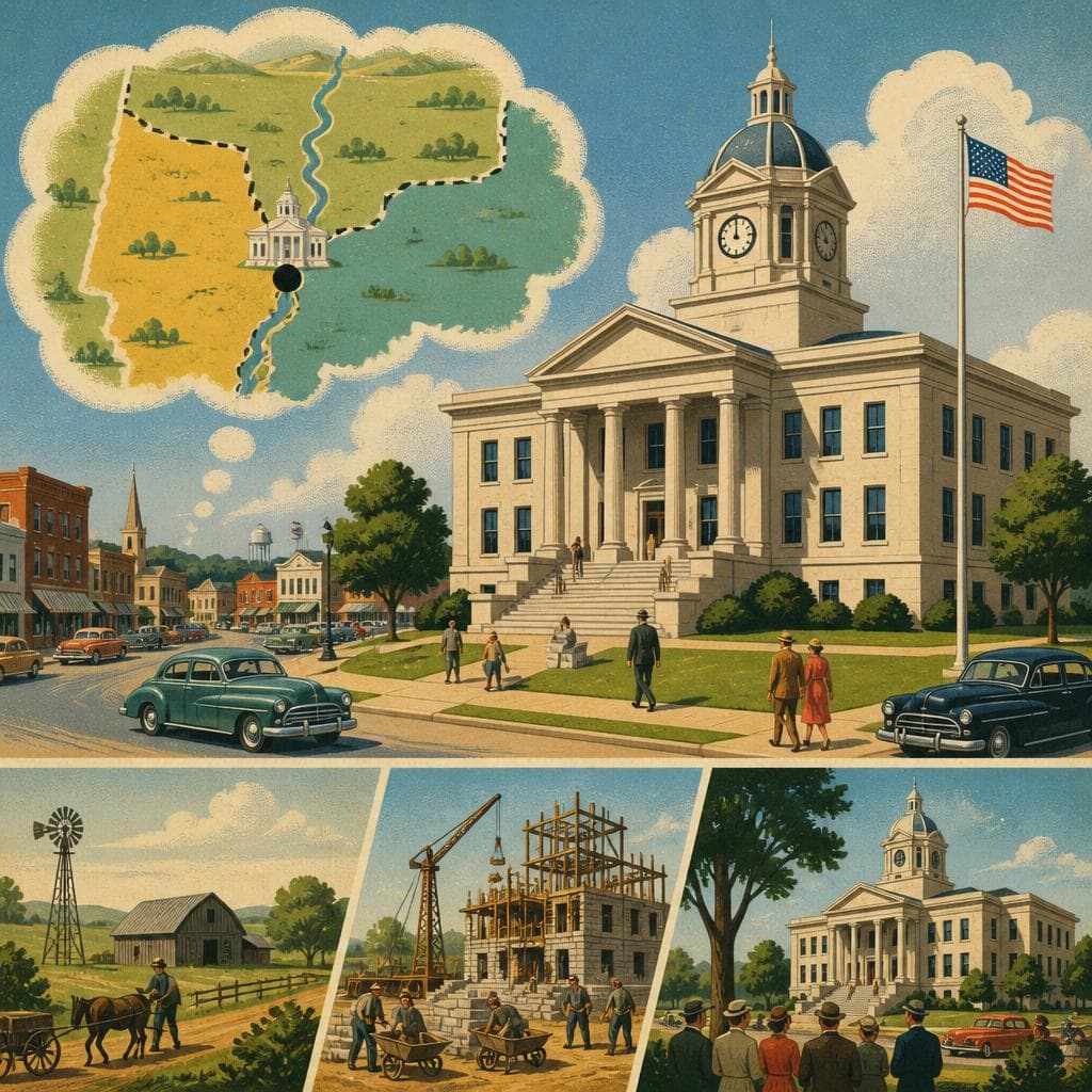 Cover art for When Danville Needed a Courthouse