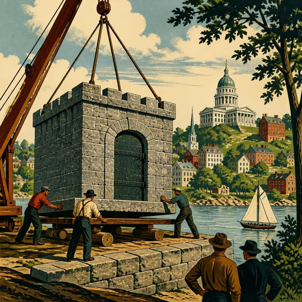 Cover art for A Granite Strongbox for a New State