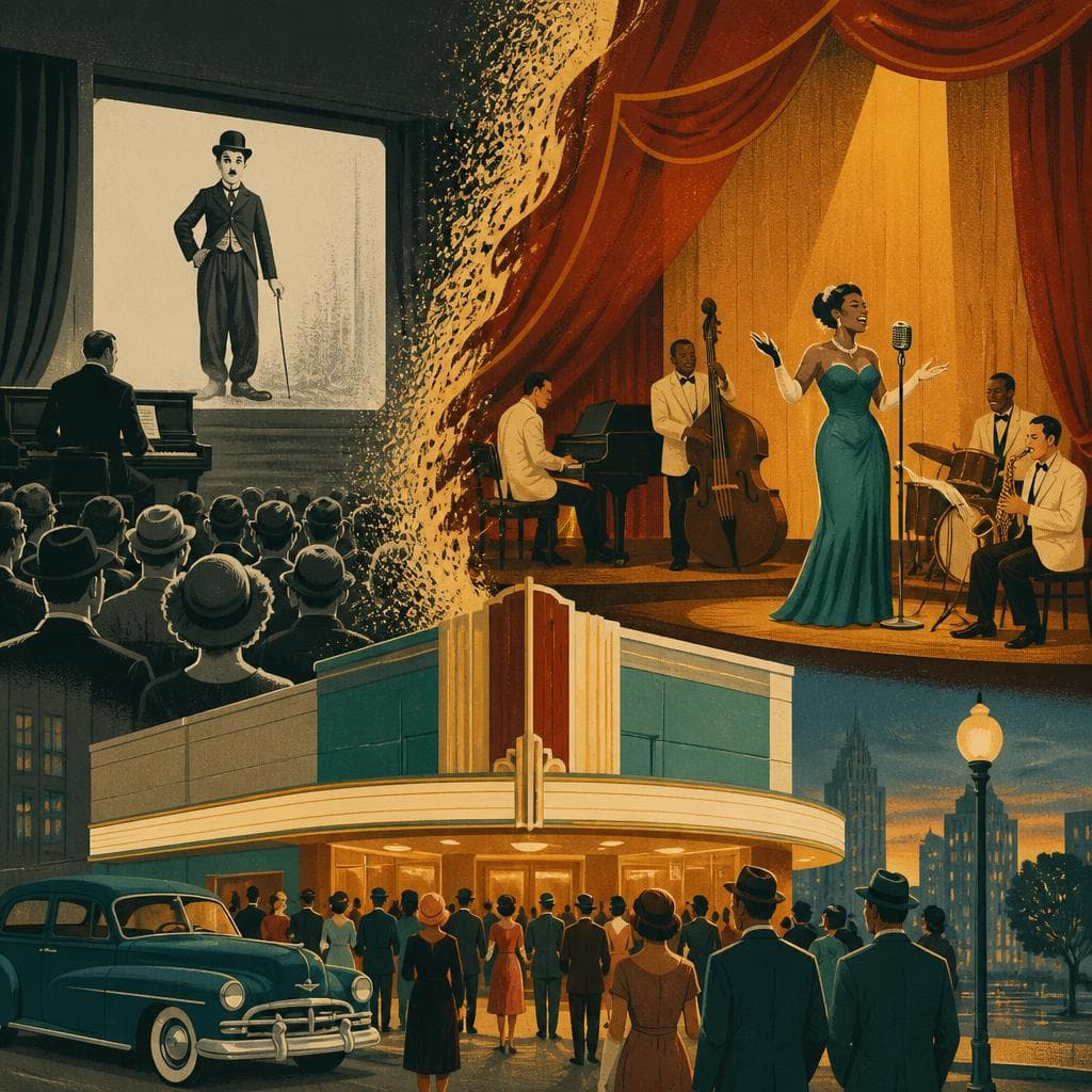 Cover art for From Silent Screens to Center Stage