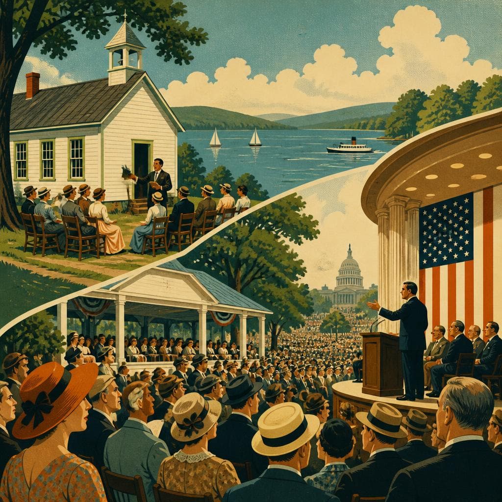 Cover art for When Chautauqua Became a Political Stage