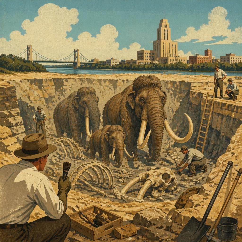 Cover art for When the Mammoths Emerged in Waco