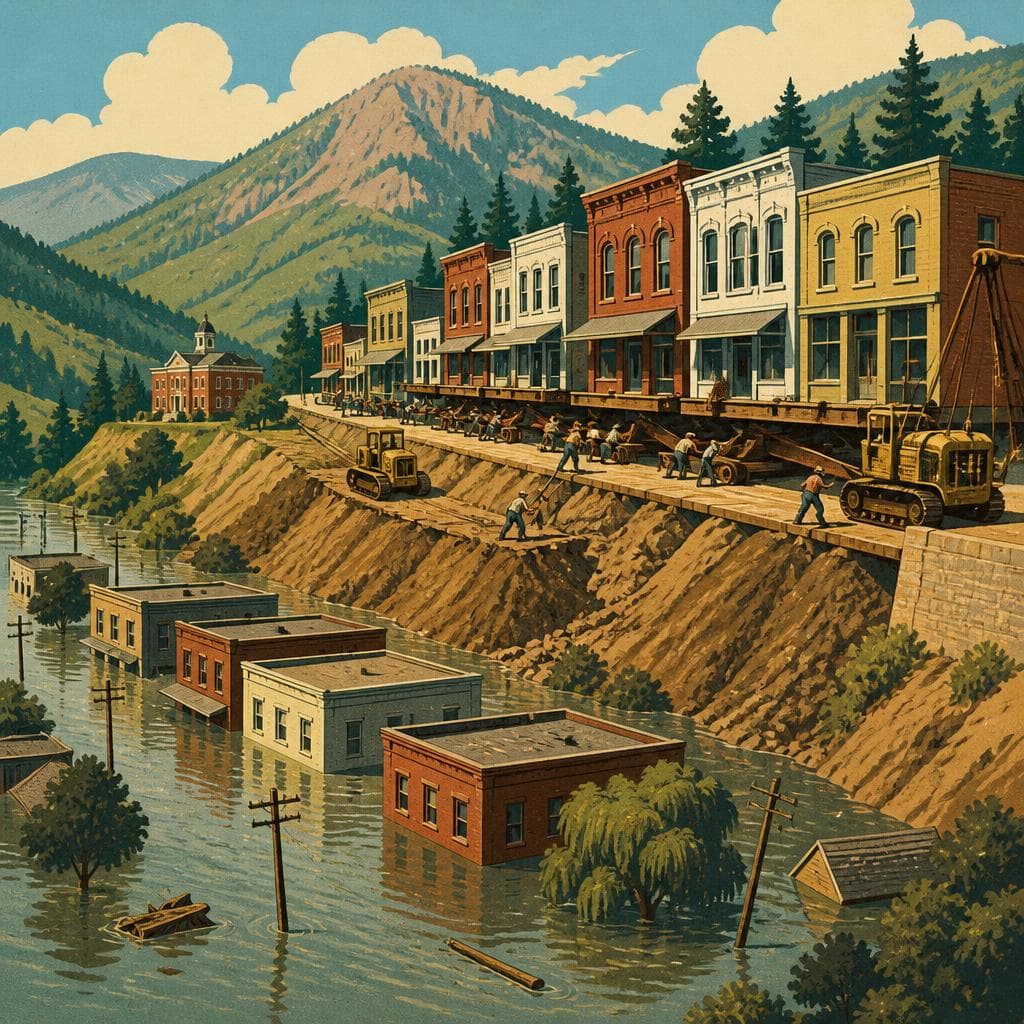 Cover art for How Grundy Moved Its Main Street Uphill