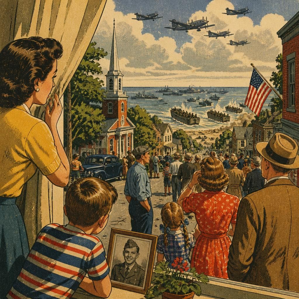 Cover art for When D-Day Reached Bedford