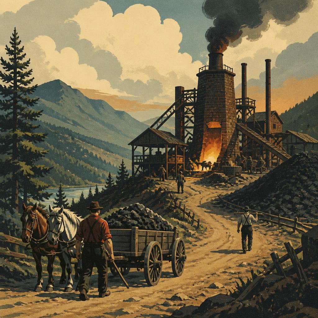 Cover art for The Furnace at the End of the Road