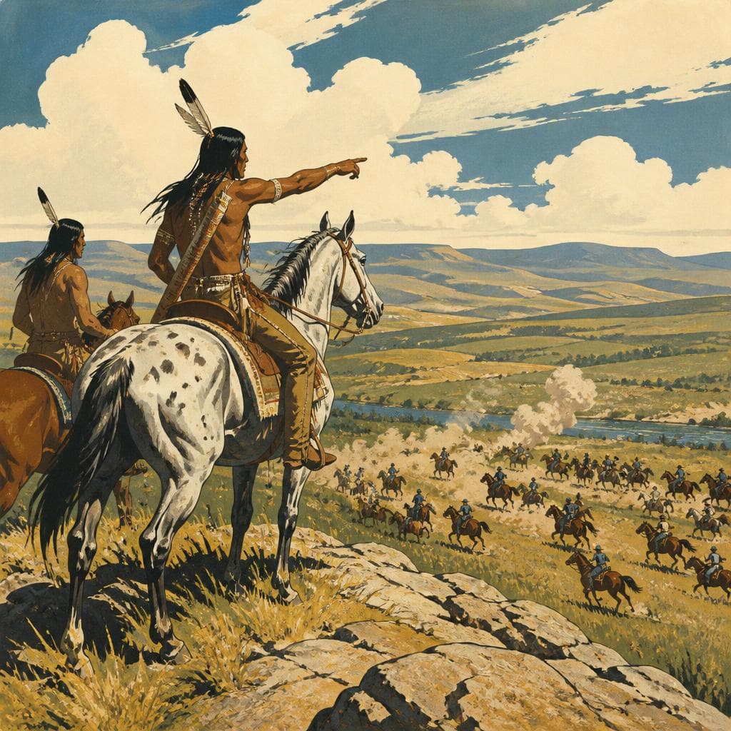 Cover art for On Crow Ground at Little Bighorn