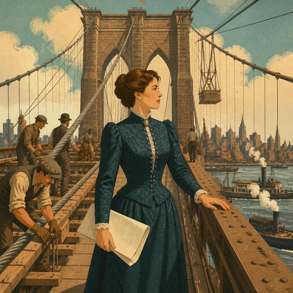 Cover art for The Woman in the Middle of the Bridge