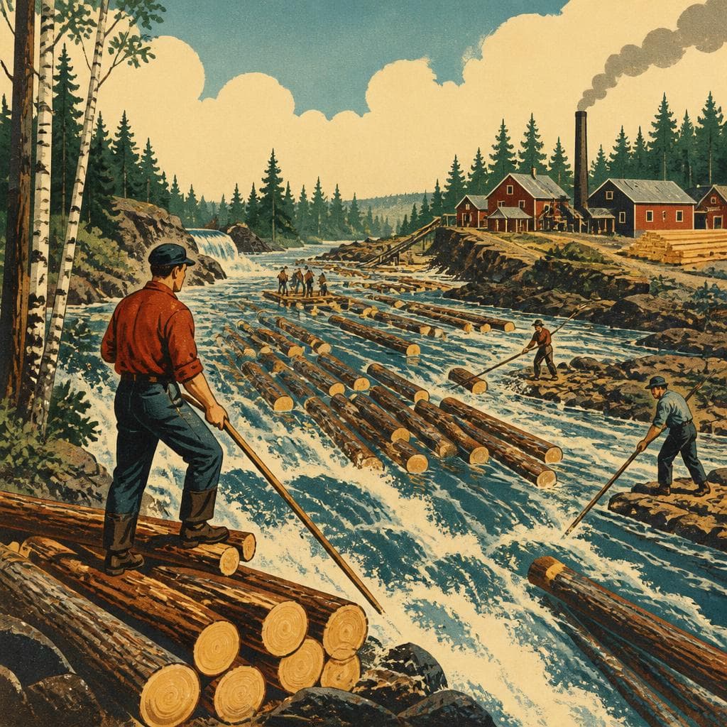 Cover art for When the Chippewa Turned Into a Lumber Highway