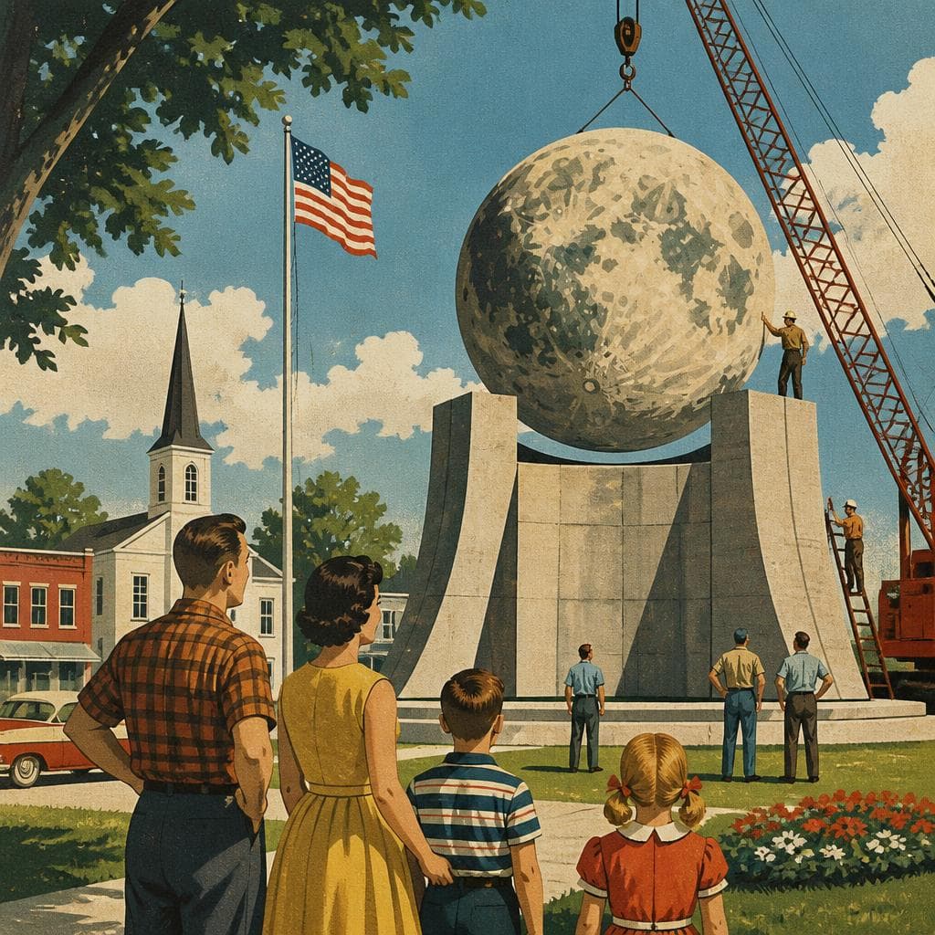 Cover art for When Wapakoneta Built a Home for the Moon