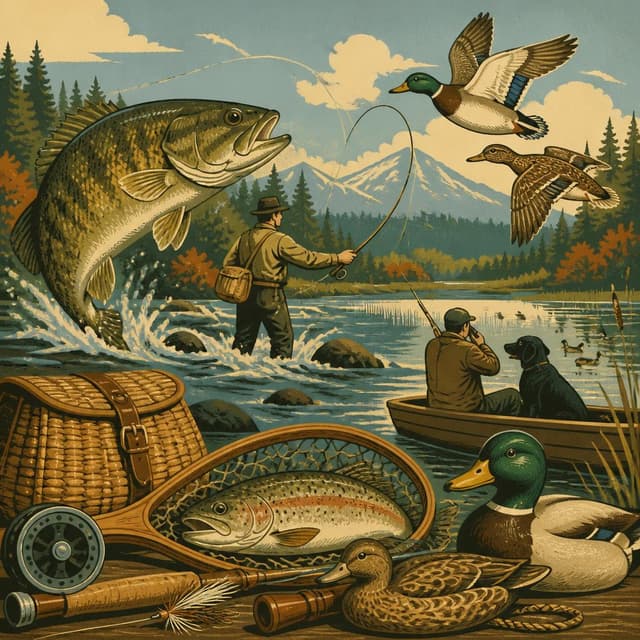 Cover art for the Fishing & Hunting: Field & Stream America collection