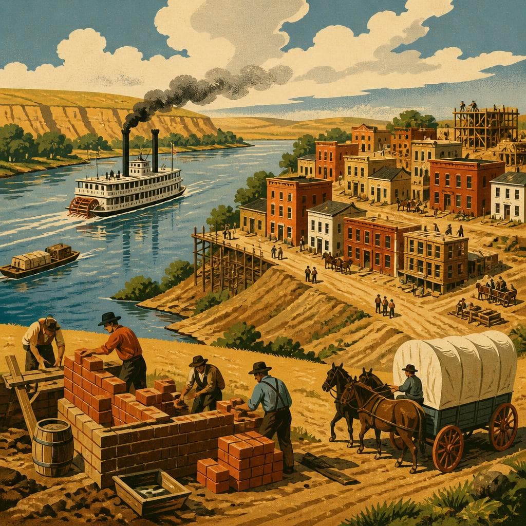 Cover art for When the River Made Brownville