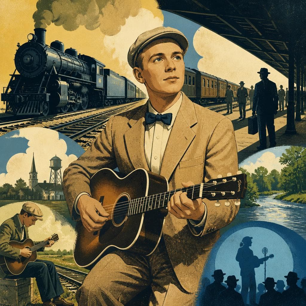 Cover art for Where the Rails Made Jimmie Rodgers