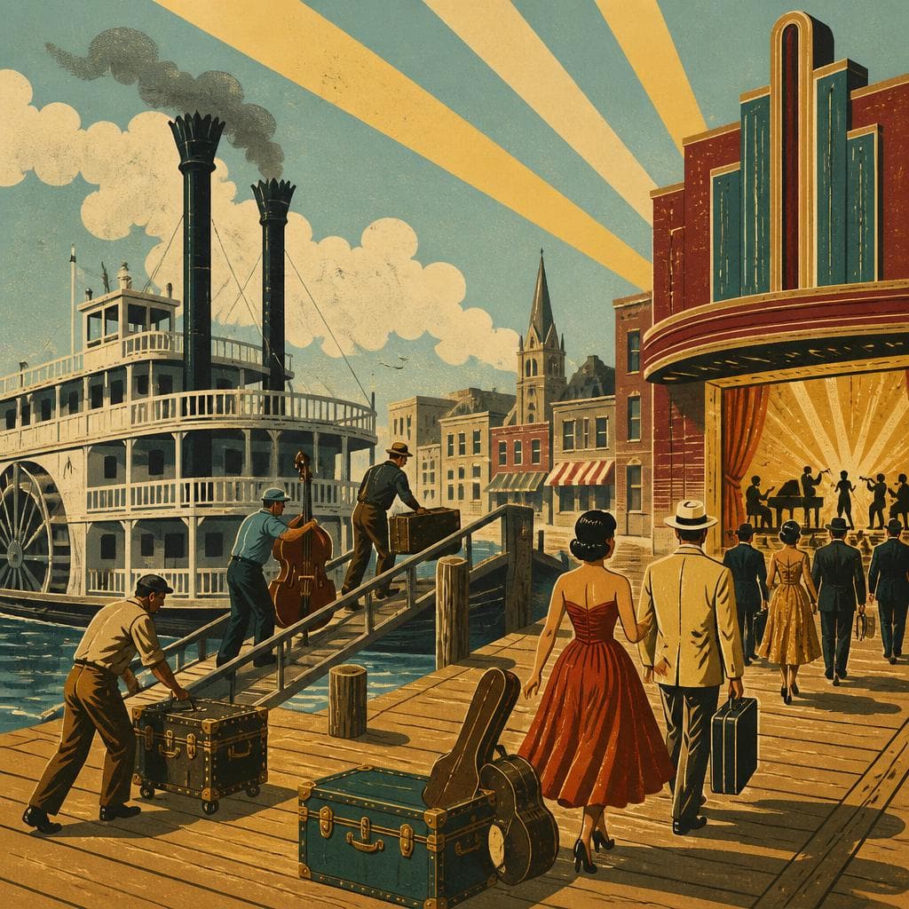 Cover art for When the River Brought the Music to Glasgow