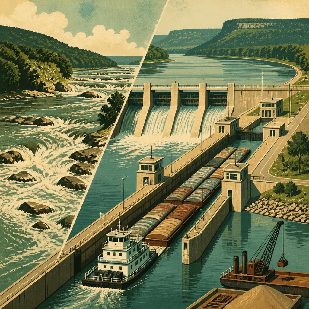 Cover art for Where the Green River Learned to Carry Commerce
