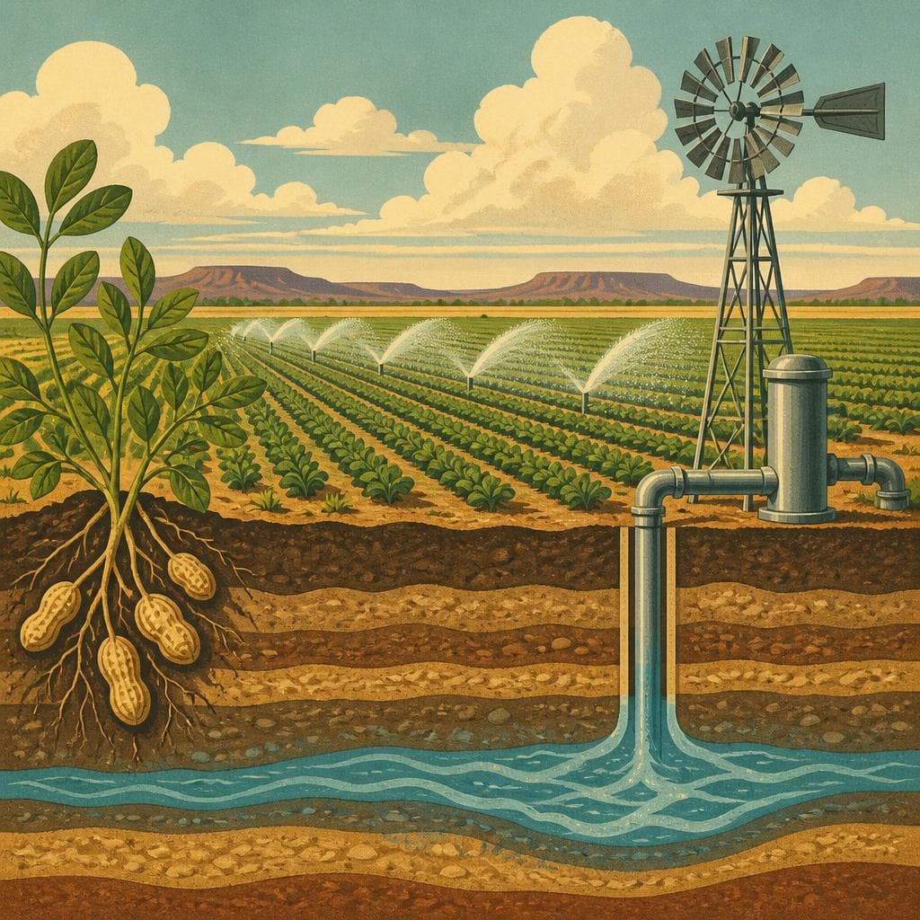 Cover art for The Water Beneath the Peanuts