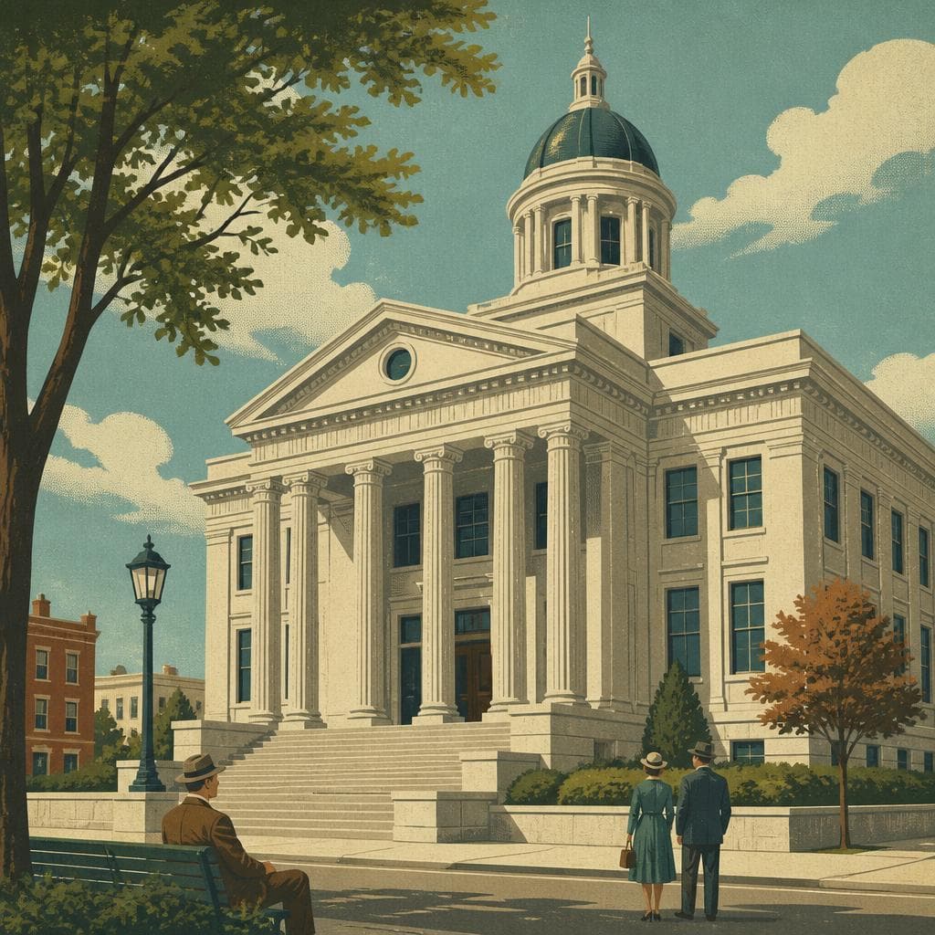 Cover art for A Courthouse Built to Look Like Government